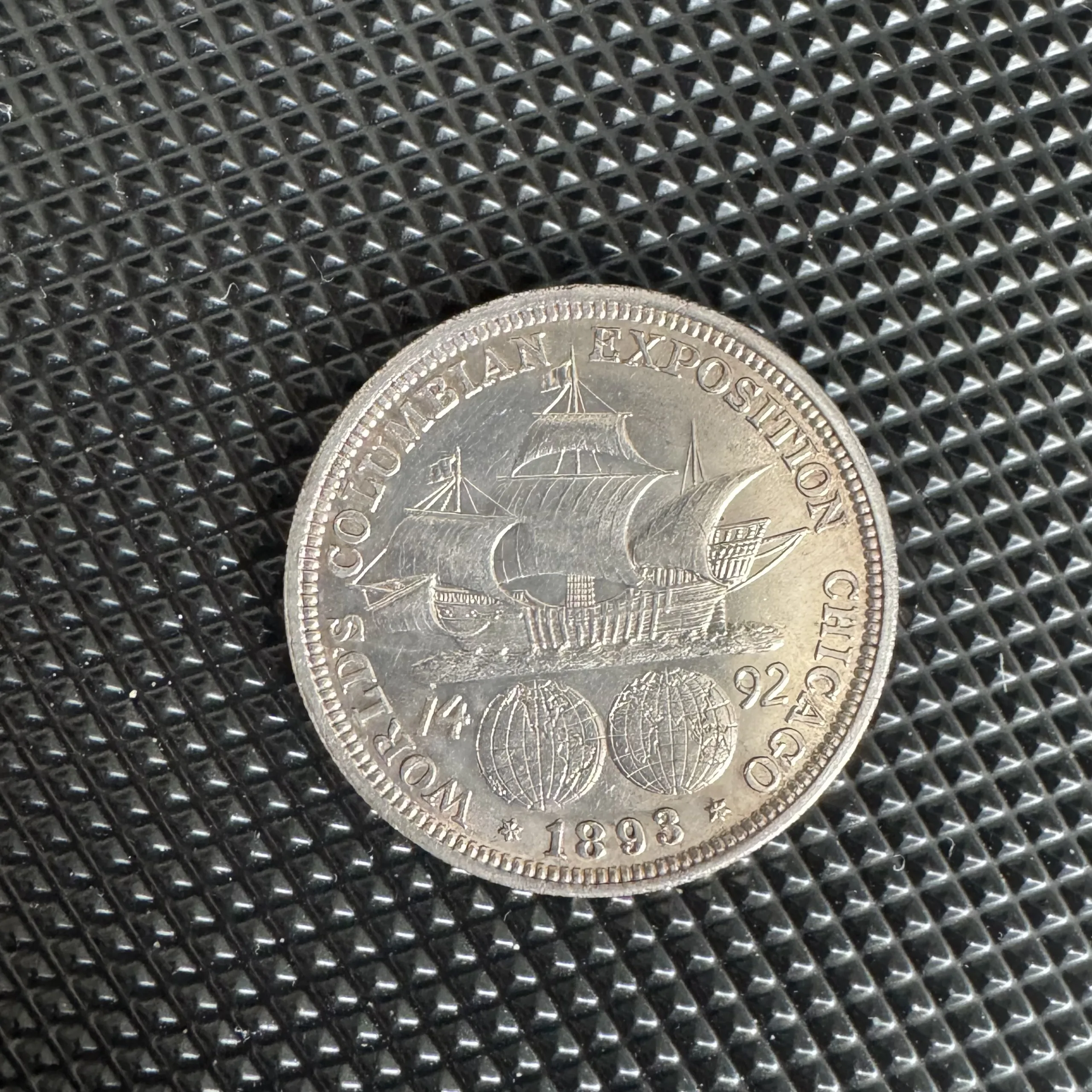 Xu Half Dollar - 1893 (Hoa Kỳ) - Columbian Exposition - Ảnh 2